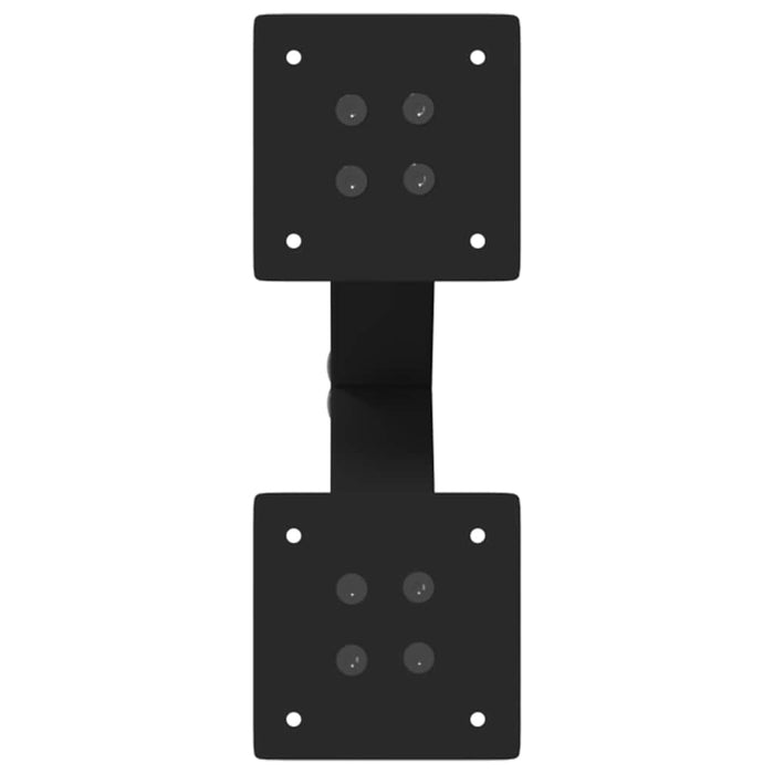 Picioare pentru măsuță de cafea în formă de X, 2 buc., negru, 28x(42-43) cm, oțel WALTI