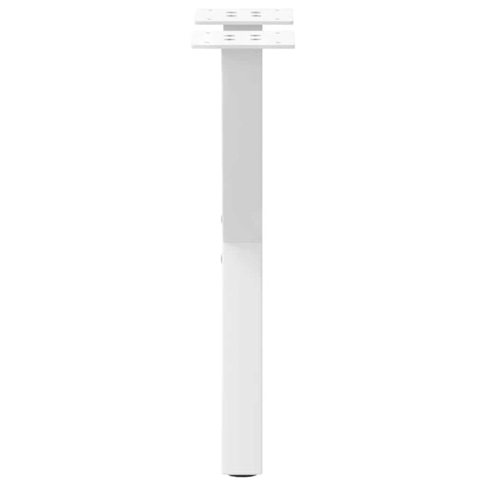 Picioare pentru măsuță de cafea în formă de X, 2 buc., alb, 28x(42-43) cm, oțel - WALTI WALTI
