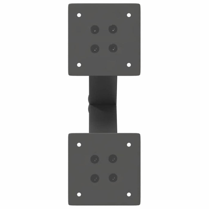 Picioare pentru măsuță de cafea în formă de X, 2 buc., antracit, 28x(42-43) cm, oțel WALTI