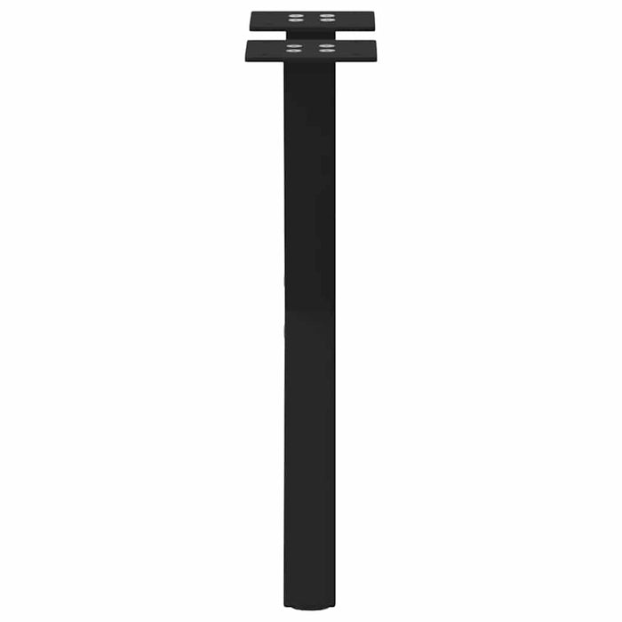 Picioare pentru măsuță de cafea în formă de X, 2 buc., negru, 38x(42-43) cm, oțel WALTI