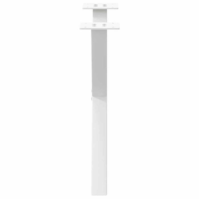 Picioare pentru măsuță de cafea în formă de X, 2 buc., alb, 50x(42-43) cm, oțel WALTI
