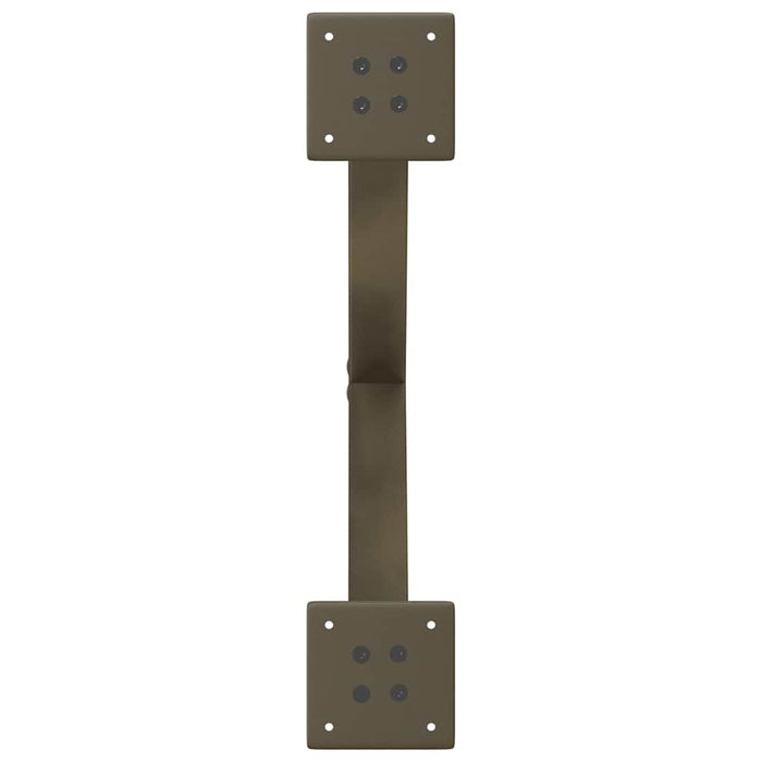 Picioare pentru masă de cafea în formă de X, 2 buc., oțel natural, 50x(42-43) cm WALTI