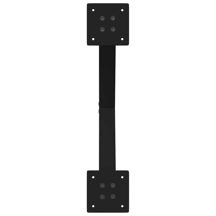 Picioare pentru măsuță de cafea în formă de X, 2 buc., negru, 60x(42-43) cm, oțel WALTI