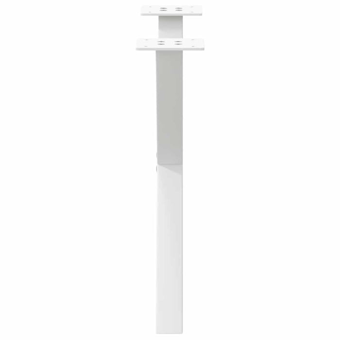 Picioare pentru măsuță de cafea în formă de X, 2 buc., alb, 60x(42-43) cm, oțel WALTI