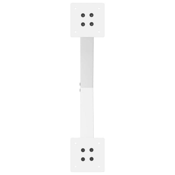 Picioare pentru măsuță de cafea în formă de X, 2 buc., alb, 60x(42-43) cm, oțel WALTI