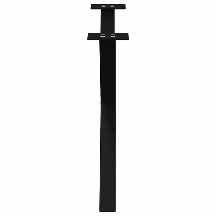 Picioare pentru măsuță de cafea în formă de X, 2 buc., negru, 70x(42-43) cm, oțel WALTI