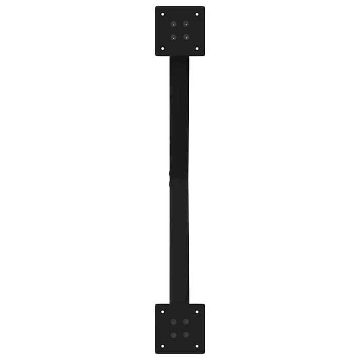 Picioare pentru măsuță de cafea în formă de X, 2 buc., negru, 70x(42-43) cm, oțel WALTI