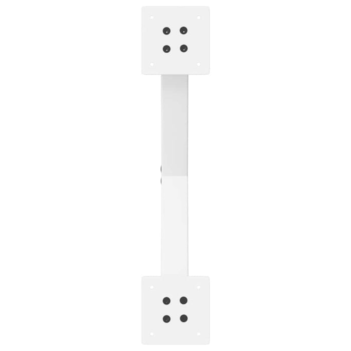 Picioare de masă în formă de X, 2 buc., alb, 50x(72-73) cm, oțel - WALTI WALTI
