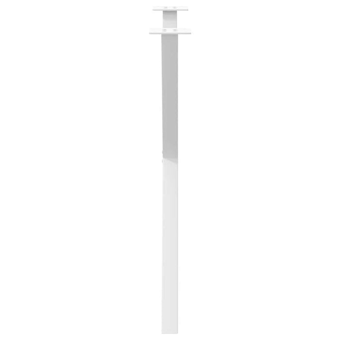Picioare de masă în formă de X, 2 buc., alb, 70x(72-73) cm, oțel WALTI