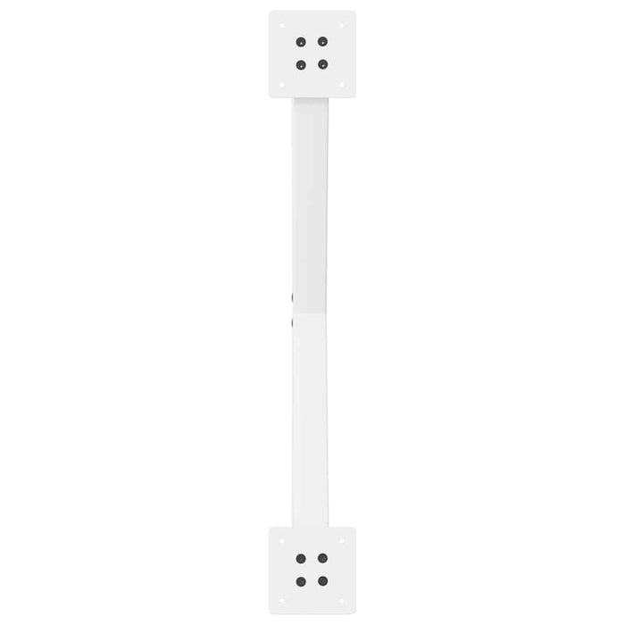 Picioare de masă în formă de X, 2 buc., alb, 70x(72-73) cm, oțel WALTI