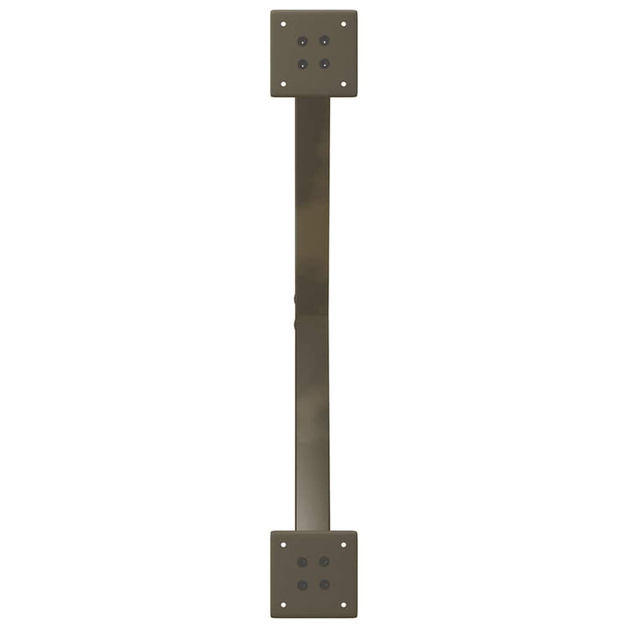 Picioare de masă în formă de X, 2 buc., oțel natural, 70x(72-73) cm WALTI