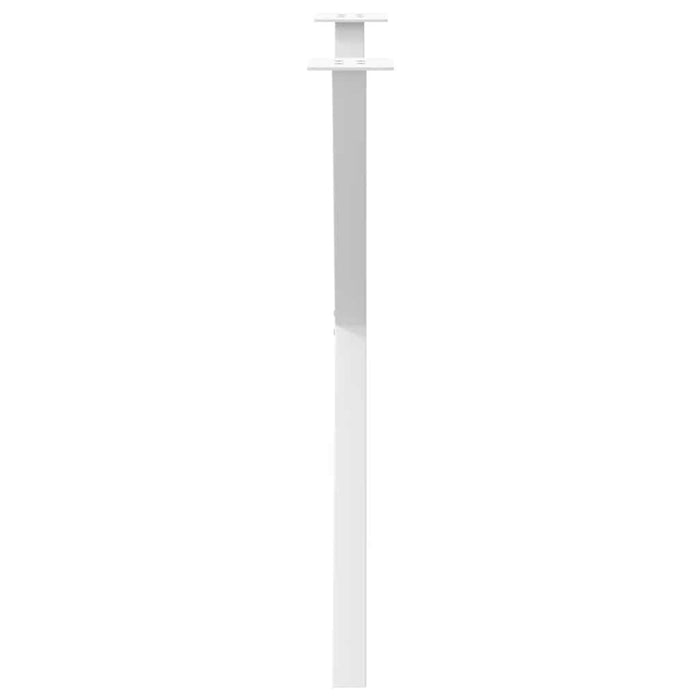 Picioare de masă în formă de X, 2 buc., alb, 80x(72-73) cm, oțel - WALTI WALTI