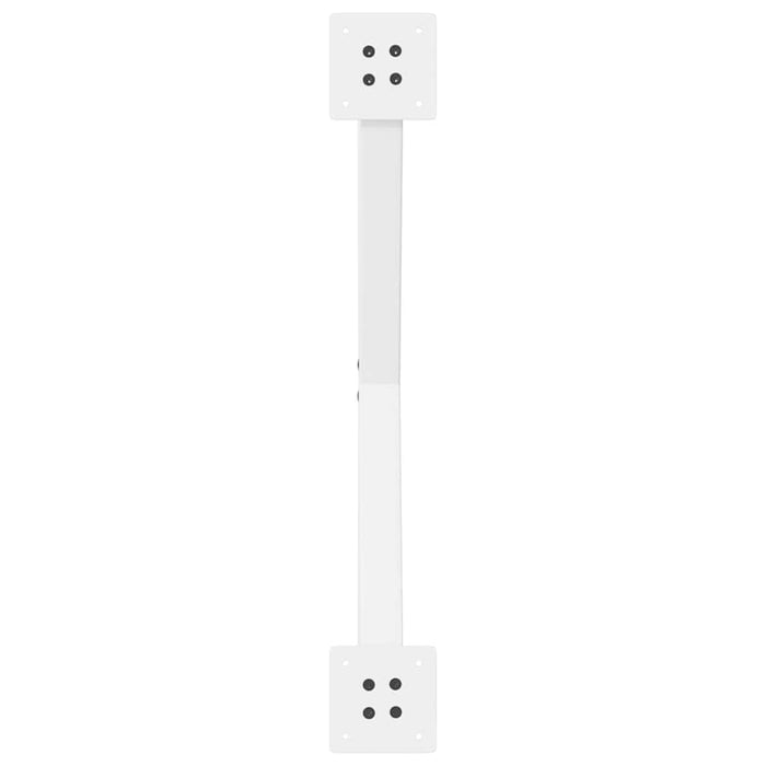 Picioare de masă în formă de X, 2 buc., alb, 80x(72-73) cm, oțel - WALTI WALTI