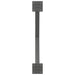 Picioare de masă în formă de X, 2 buc., antracit, 80x(72-73) cm, oțel - WALTI WALTI