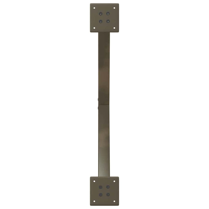 Picioare de masă în formă de X, 2 buc., oțel natural, 80x(72-73) cm WALTI