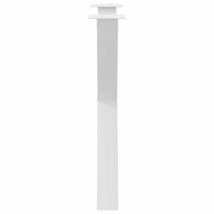 Picioare de masă în formă de X, 3 buc., alb, 70x(72-73) cm, oțel - WALTI WALTI