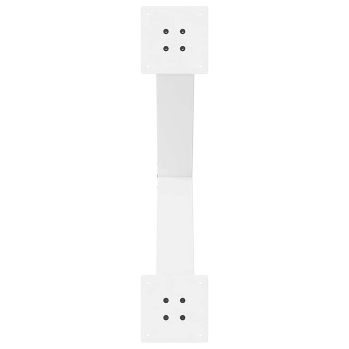 Picioare de masă în formă de X, 3 buc., alb, 70x(72-73) cm, oțel - WALTI WALTI
