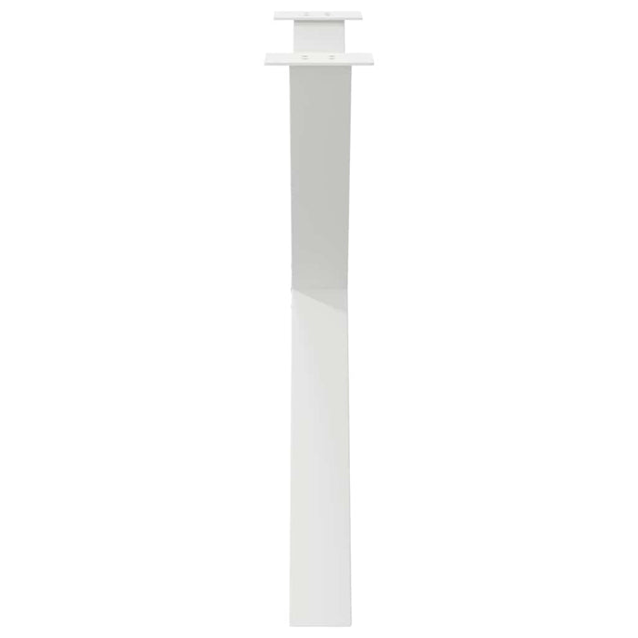 Picioare de masă în formă de X, 3 buc., alb, 90x(72-73) cm, oțel WALTI