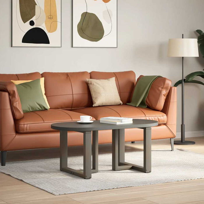 Picioare pentru măsuță de cafea în formă de T, 2 buc., negru, 50x25x(42-43) cm, oțel - WALTI WALTI