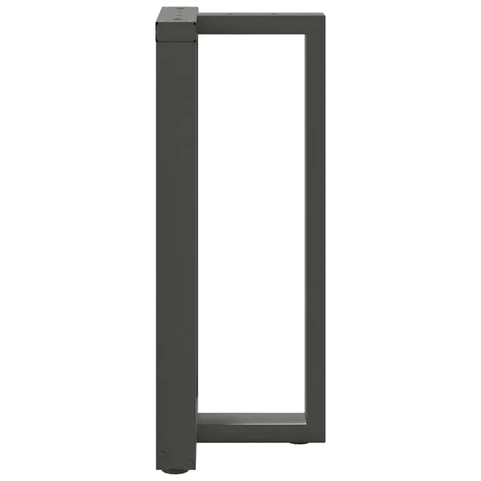 Picioare de masă de bar în formă de T, 2 buc., antracit, 40x35x(90-91) cm, oțel - WALTI WALTI