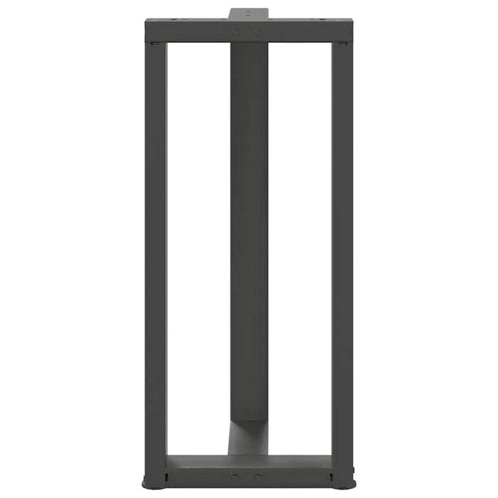 Picioare de masă de bar în formă de T, 2 buc., antracit, 40x35x(90-91) cm, oțel - WALTI WALTI