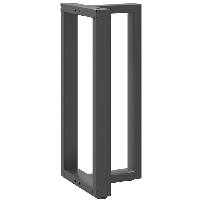 Picioare de masă de bar în formă de T, 2 buc., antracit, 50x35x(90-91) cm, oțel - WALTI WALTI