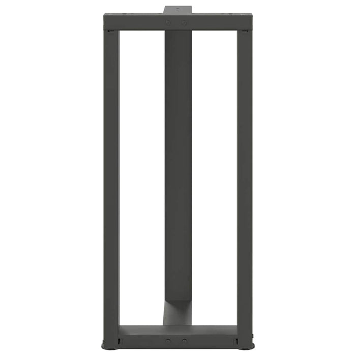 Picioare de masă de bar în formă de T, 2 buc., antracit, 50x35x(90-91) cm, oțel - WALTI WALTI