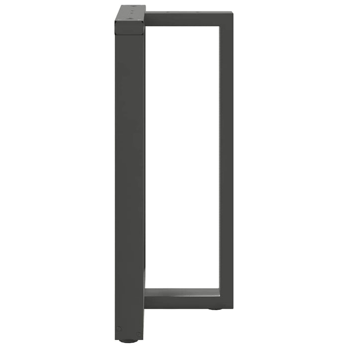 Picioare de masă de bar în formă de T, 2 buc., antracit, 60x35x(90-91) cm, oțel - WALTI WALTI