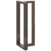 Picioare de masă de bar în formă de T, 2 buc., negru, 50x35x(100-101) cm, oțel - WALTI WALTI