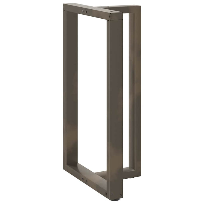 Picioare de masă de bar în formă de T, 2 buc., negru, 60x35x(100-101) cm, oțel - WALTI WALTI