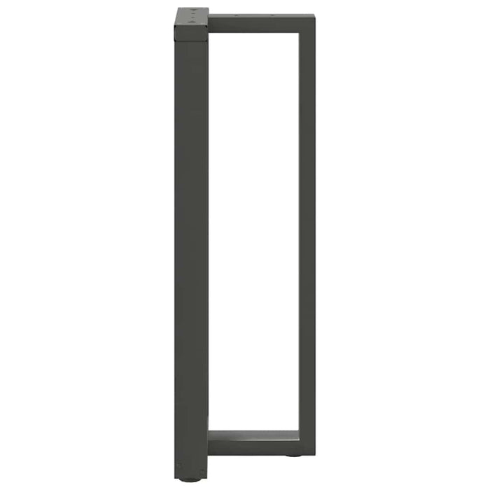 Picioare de masă de bar în formă de T, 2 buc., antracit, 40x35x(110-111) cm, oțel - WALTI WALTI