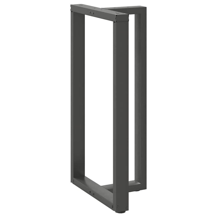 Picioare de masă de bar în formă de T, 2 buc., antracit, 60x35x(110-111) cm, oțel - WALTI WALTI