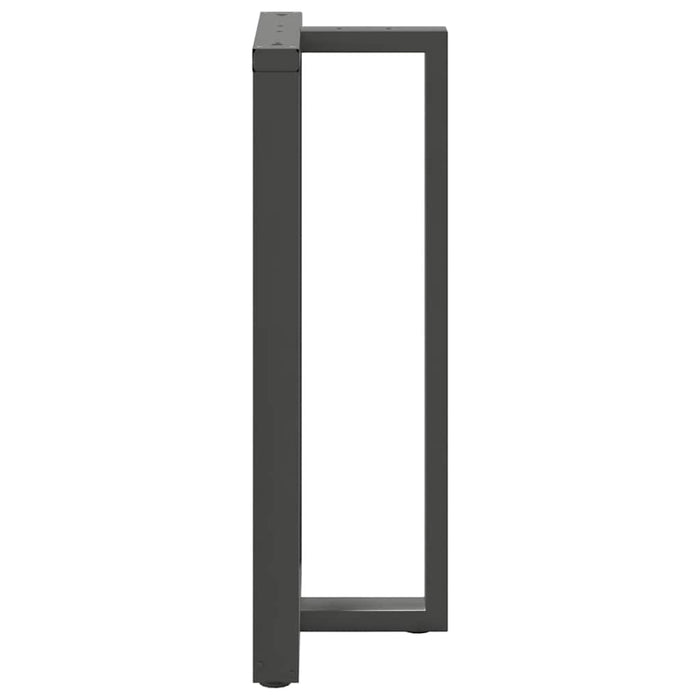Picioare de masă de bar în formă de T, 2 buc., antracit, 60x35x(110-111) cm, oțel - WALTI WALTI