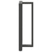 Picioare de masă de bar în formă de T, 2 buc., antracit, 60x35x(110-111) cm, oțel - WALTI WALTI