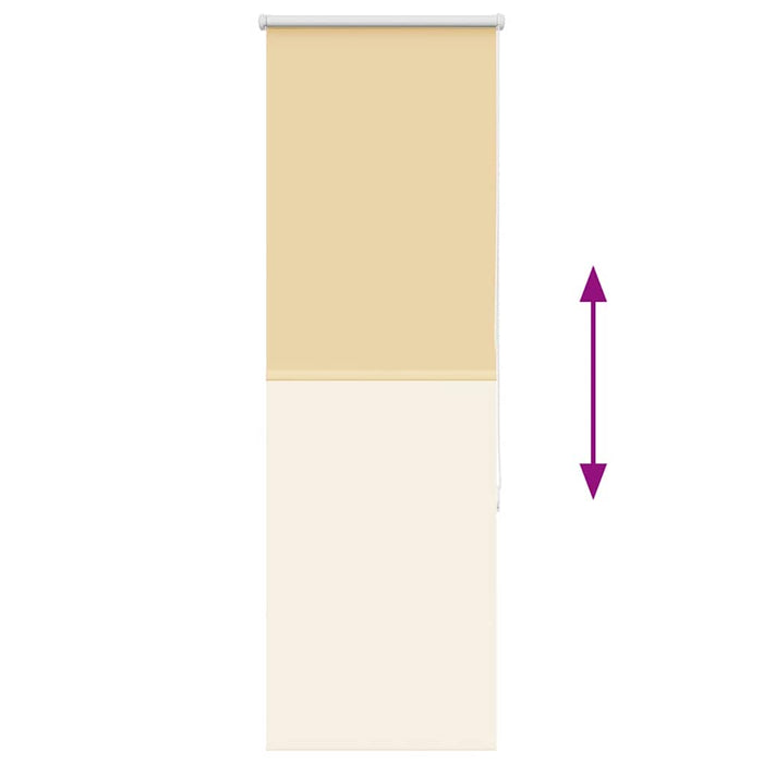 Jaluzea cu role opace bej 45x130 cm lățime material 40,7 cm - WALTI WALTI