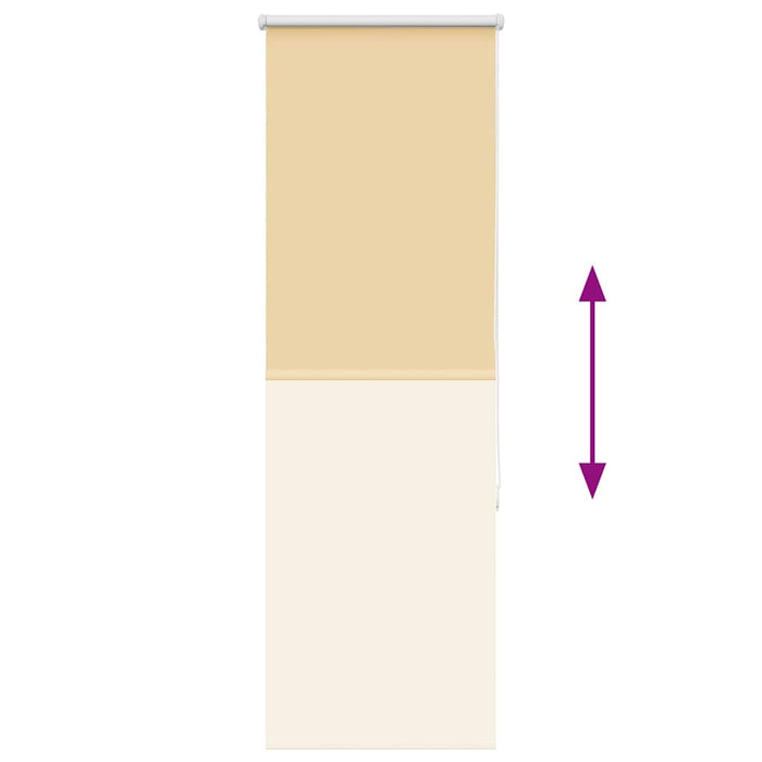 Jaluzea cu role opace bej 55x130 cm lățime material 50,7 cm - WALTI WALTI