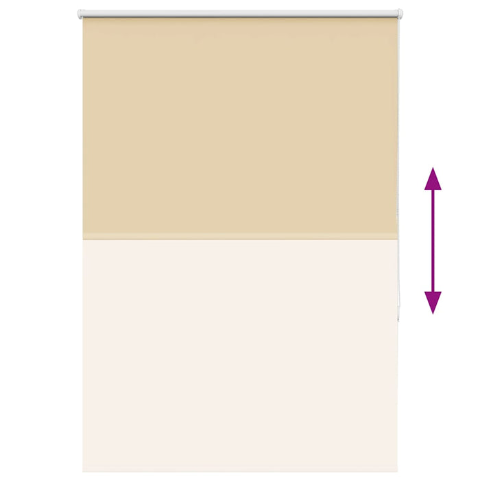 Jaluzea cu role opace bej 100x130 cm lățime țesătură 95,7 cm - WALTI WALTI