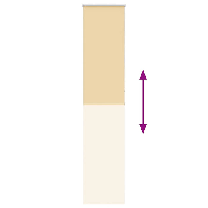 Jaluzea cu role opace bej 60x210 cm lățime material 55,7 cm - WALTI WALTI