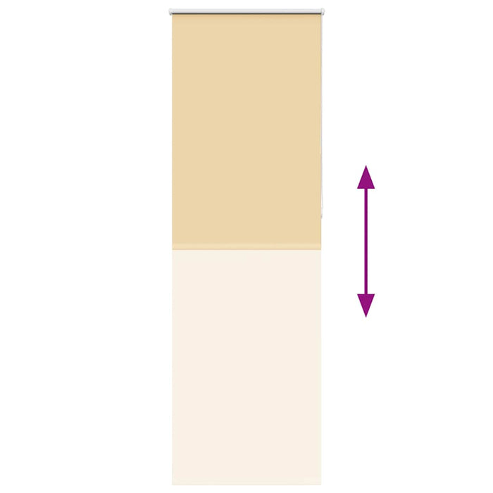 Jaluzea cu role opace bej 65x210 cm lățime material 60,7 cm - WALTI WALTI