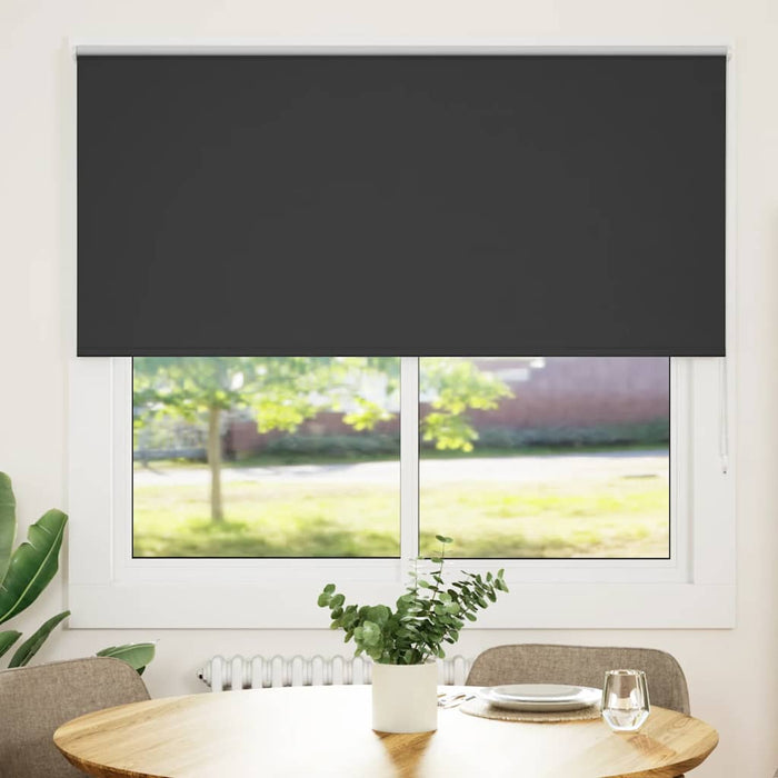 Jaluză cu role opace negru 160x130 cm lățime material 156,6 cm WALTI