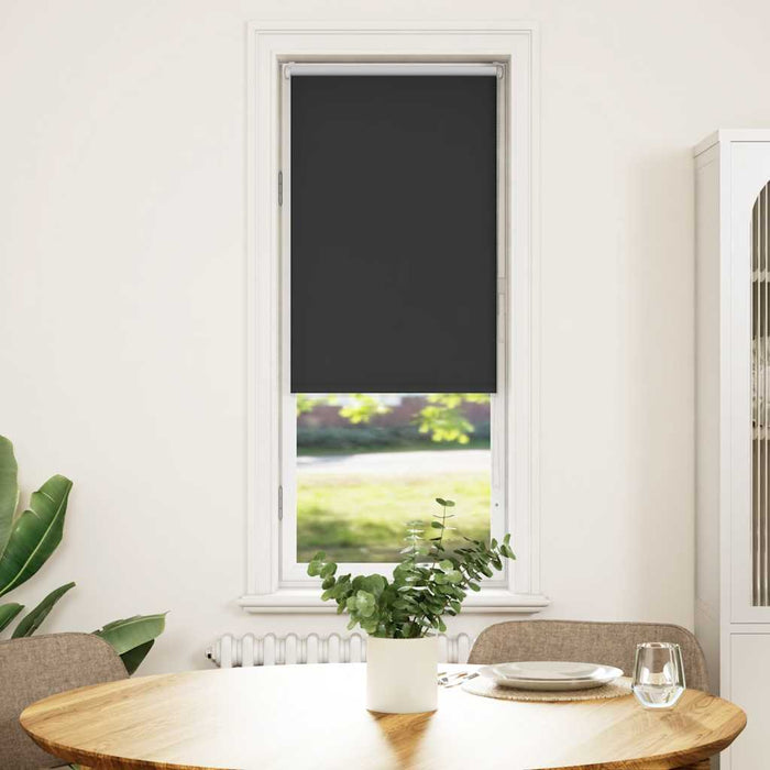 Jaluzea cu role opace negru 40x150 cm lățime material 35,7 cm WALTI