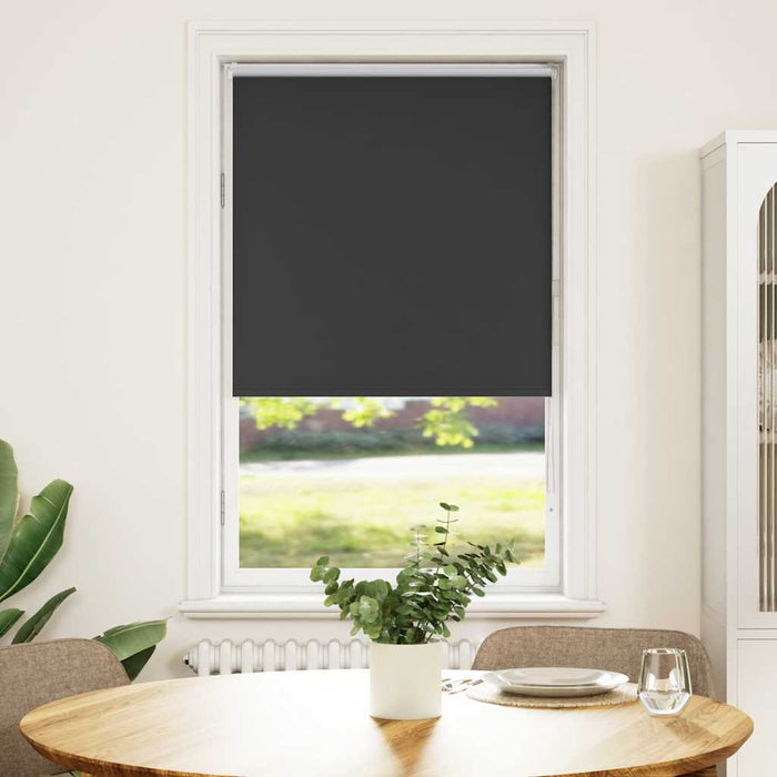 Jaluzea cu role opace negru 75x150 cm lățime material 70,7 cm - WALTI WALTI
