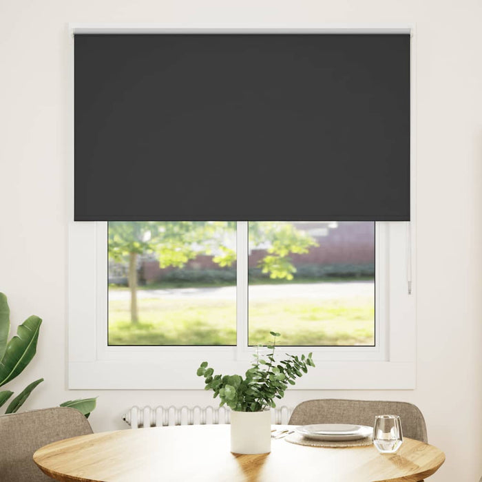 Jaluză cu role opace negru 130x150 cm lățime material 126,6 cm WALTI