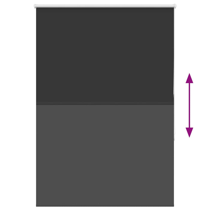 Jaluzea cu role opace negru 115x175 cm Lățime material 110,7 cm - WALTI WALTI