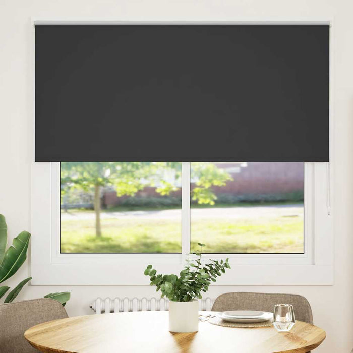 Jaluză cu role opace negru 150x175 cm Lățime țesătură 146,6 cm WALTI