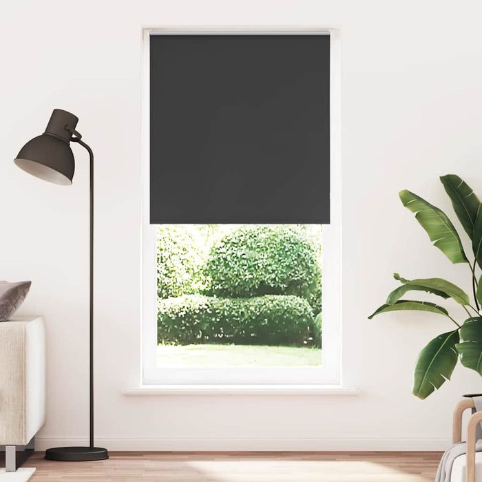 Jaluză cu role opace negru 90x210 cm Lățime material 85,7 cm WALTI