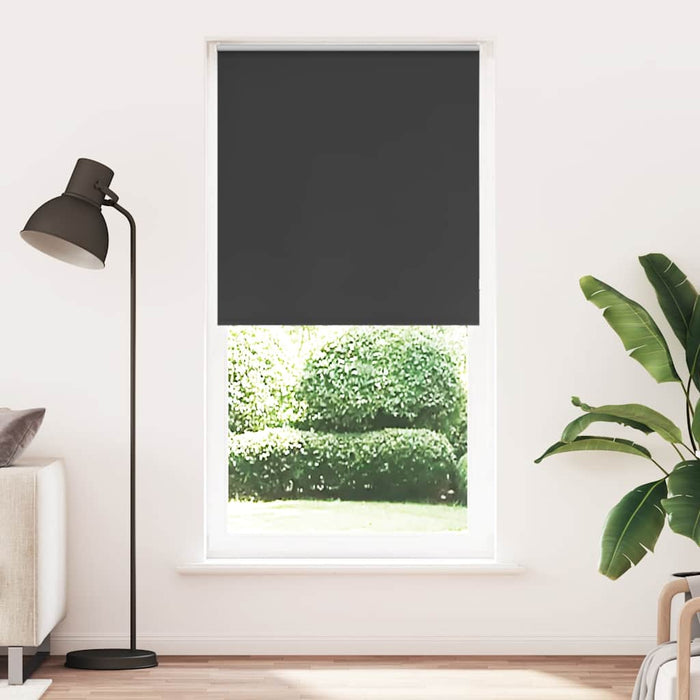 Jaluzea cu role opace negru 105x210 cm lățime material 100,7 cm - WALTI WALTI