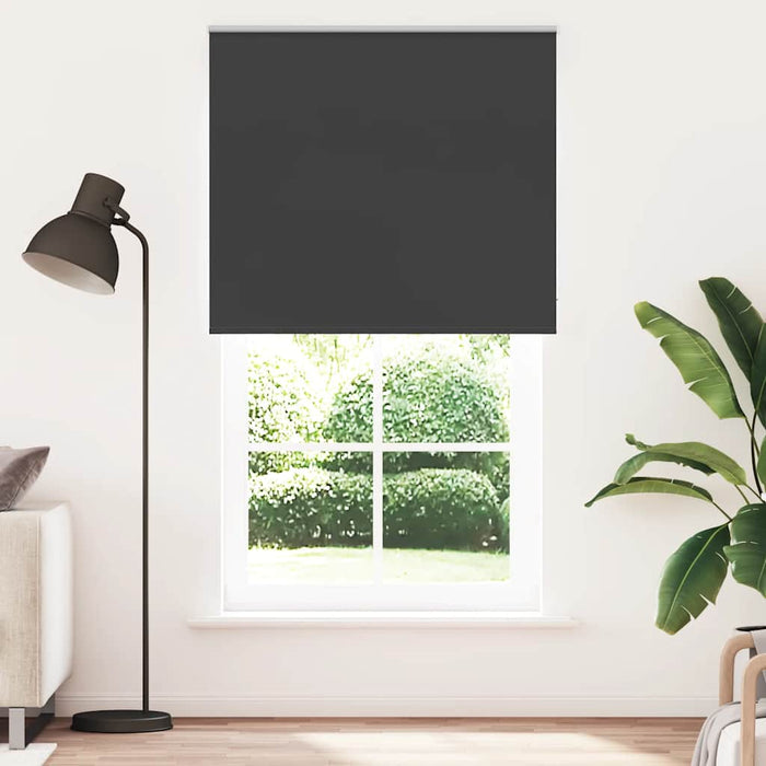 Jaluză cu role opace negru 125x210 cm Lățime material 121,6 cm WALTI