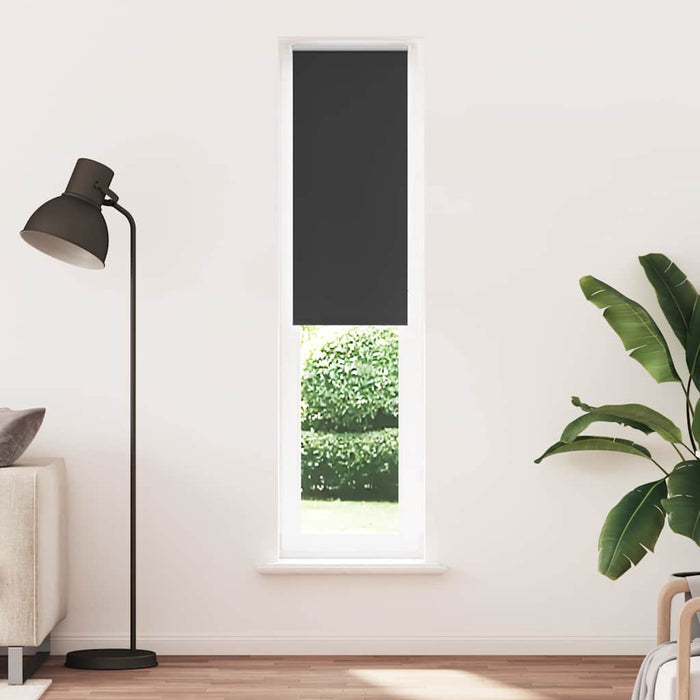 Jaluzea cu role opace negru 40x230 cm lățime material 35,7 cm - WALTI WALTI