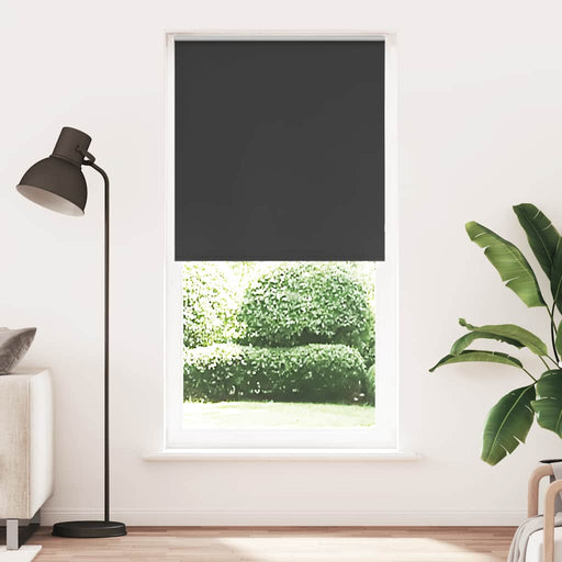 Jaluzea cu role opace negru 110x230 cm lățime material 105,7 cm - WALTI WALTI